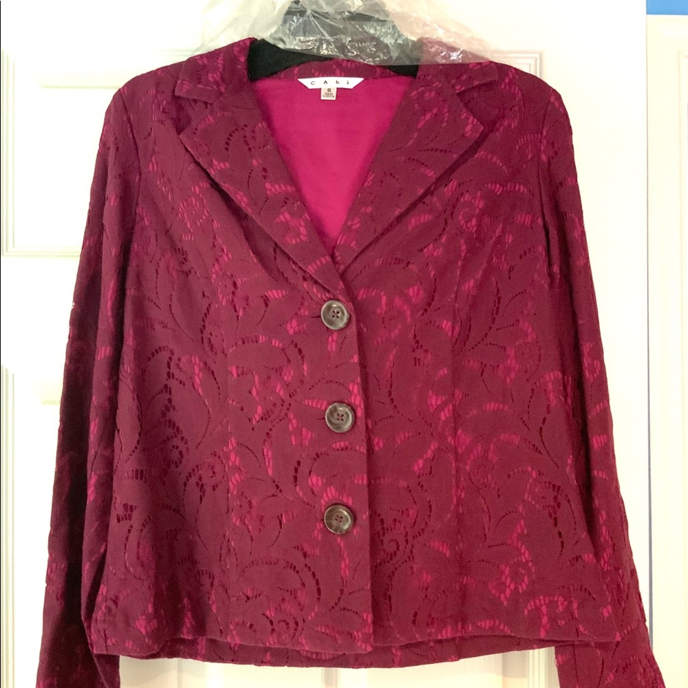 CAbi Woman’s fashion jacket